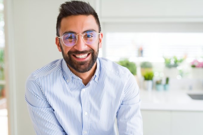 photo of a man smiling